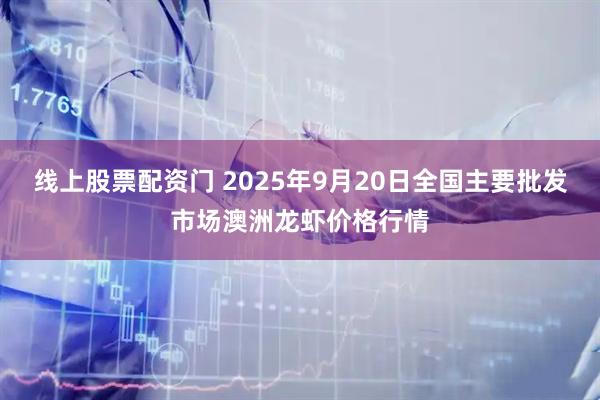 线上股票配资门 2025年9月20日全国主要批发市场澳洲龙虾价格行情